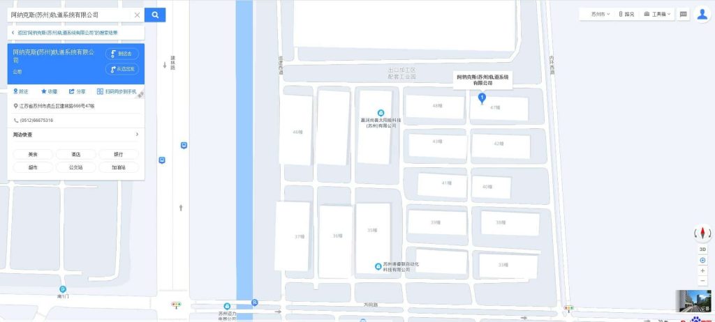 Street map ANNAX China